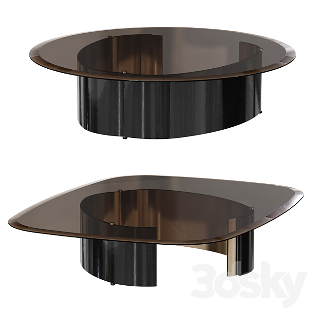 Minotti bangle 3DS Max Model - thumbnail 3