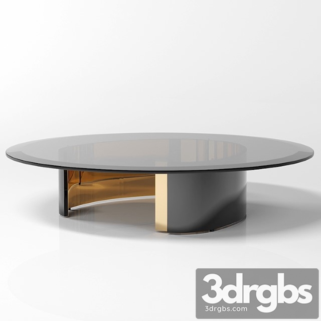 Minotti Bangle round coffee table 2 3dsmax Download - thumbnail 1