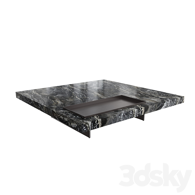 Minotti Boteco Coffee Tables 3DSMax File - thumbnail 4