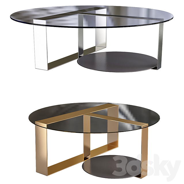 Minotti coffee table ?19 3DSMax File - thumbnail 1