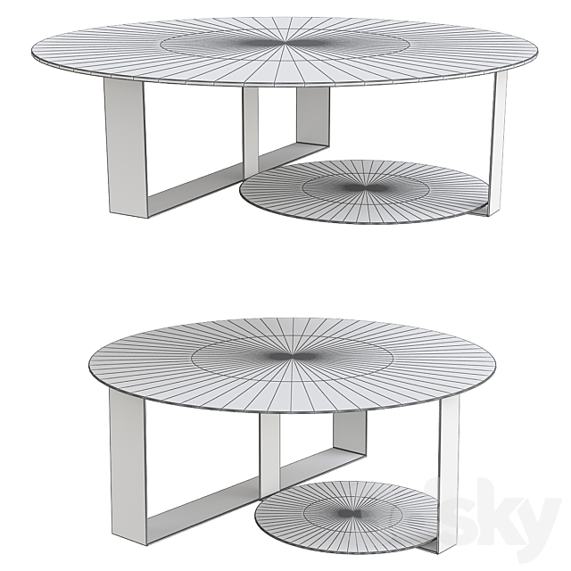 Minotti coffee table ?19 3DSMax File - thumbnail 2