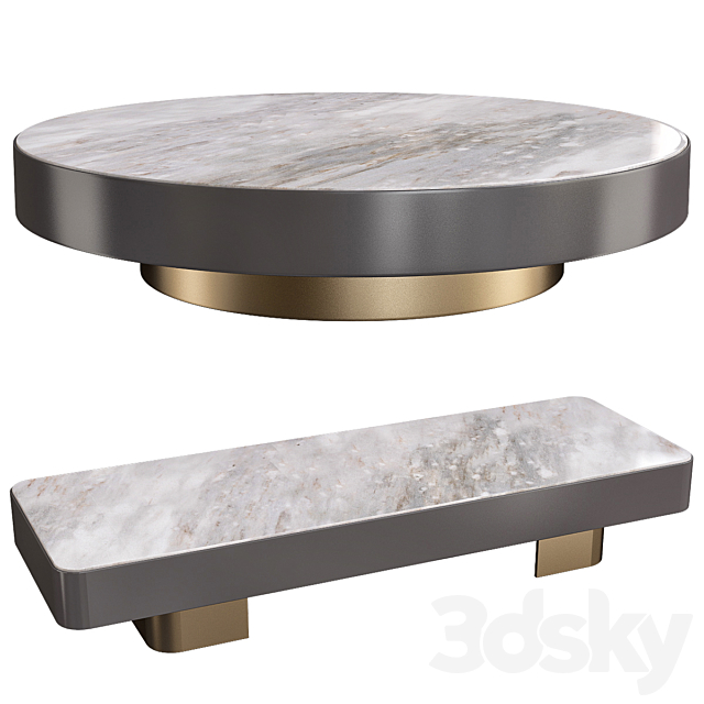 Minotti coffee table ?38 3DSMax File - thumbnail 1