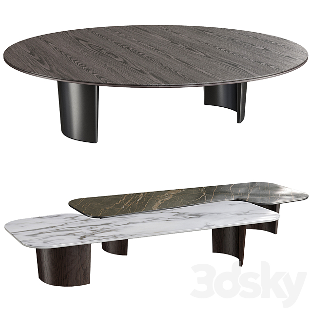 Minotti coffee table ?46 3DSMax File - thumbnail 1