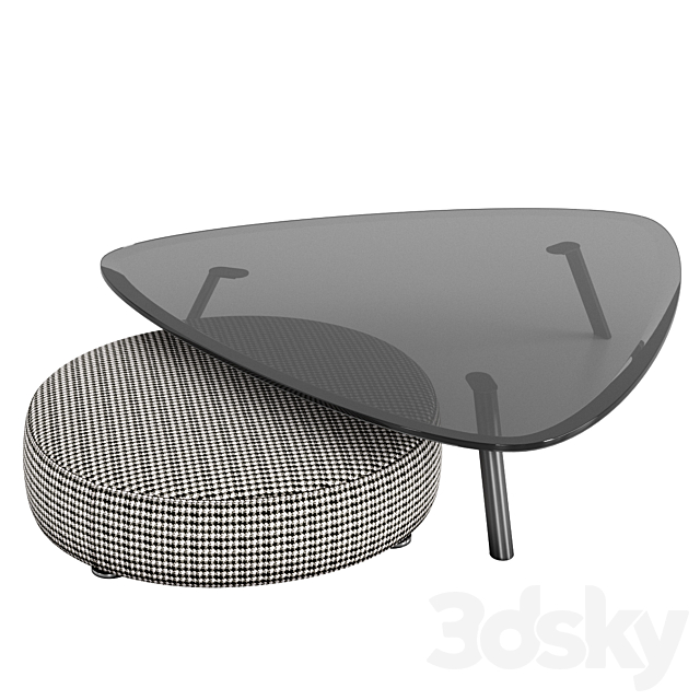 Minotti Coffee Tables – Sullivan 3DSMax File - thumbnail 2