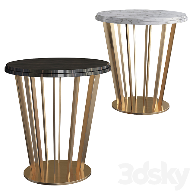 Minotti Collezioni FILICUDI TALL SIDE TABLE 3DSMax File - thumbnail 1