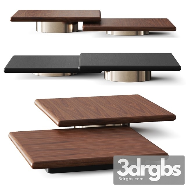 Minotti horizonte coffee tables - thumbnail 1