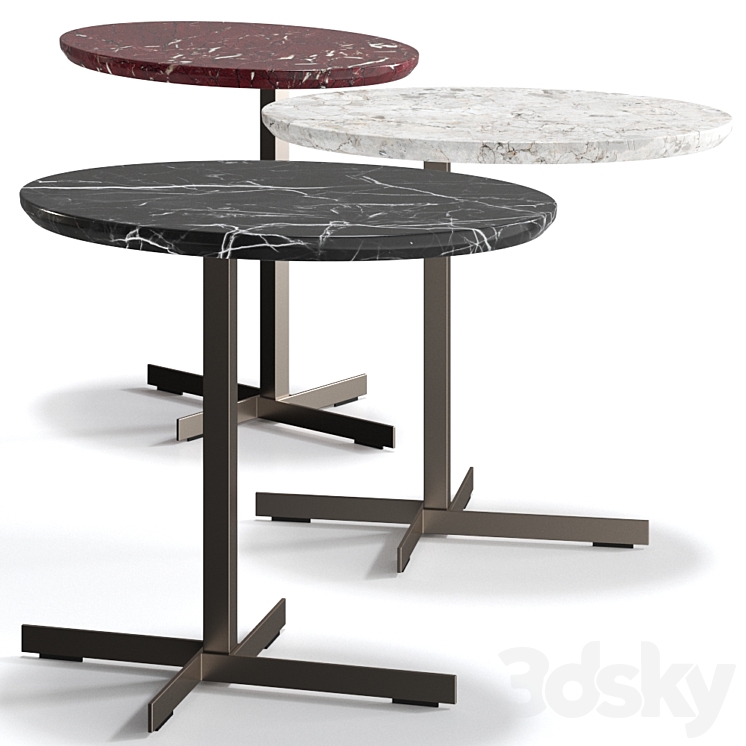 Minotti JOY JUT OUT Coffee table Designer Rodolfo Dordoni 3DS Max Model - thumbnail 1