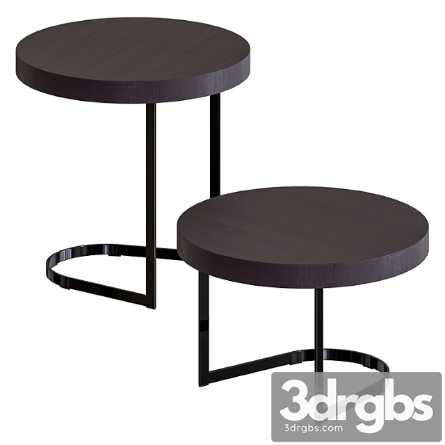 Minotti kay tables 2 3dsmax Download - thumbnail 1