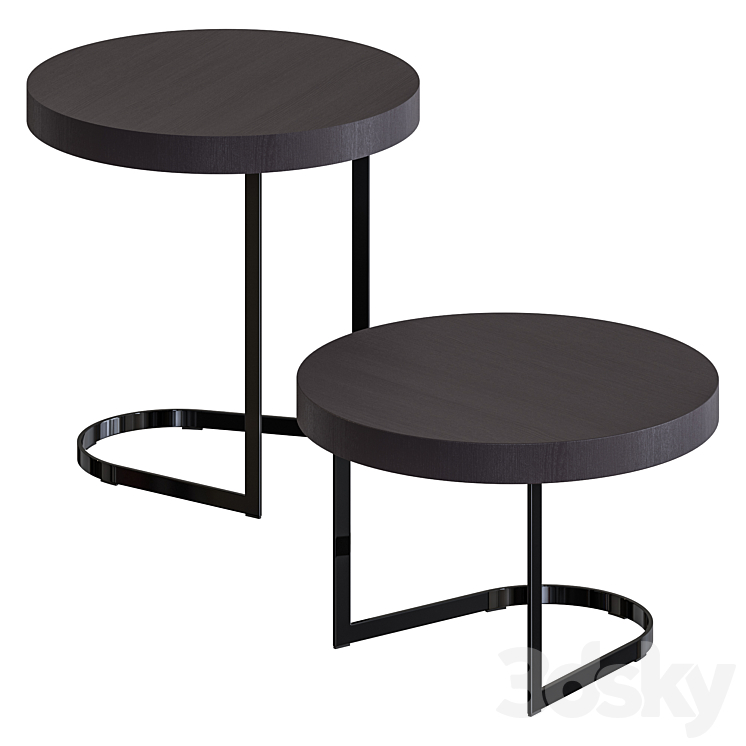 Minotti kay tables 3DS Max - thumbnail 1