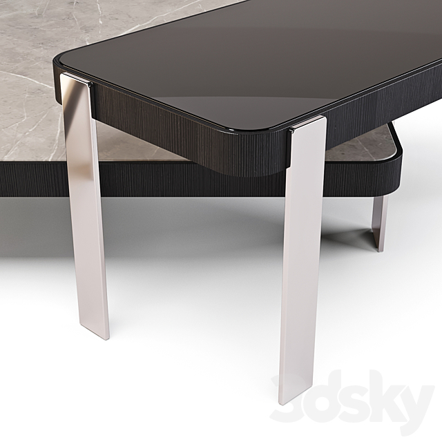 Minotti: Mattia – Coffee Tables Set 02 3DSMax File - thumbnail 3