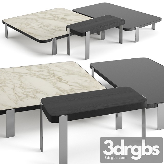 Minotti mattia coffee tables set-1 - thumbnail 1