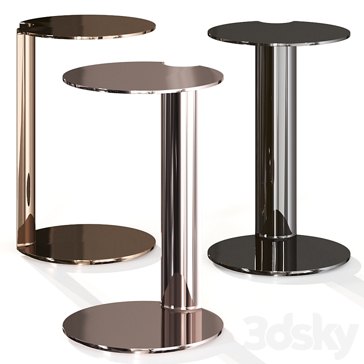 Minotti NAY Coffee table Designer Rodolfo Dordoni 3DS Max Model - thumbnail 3