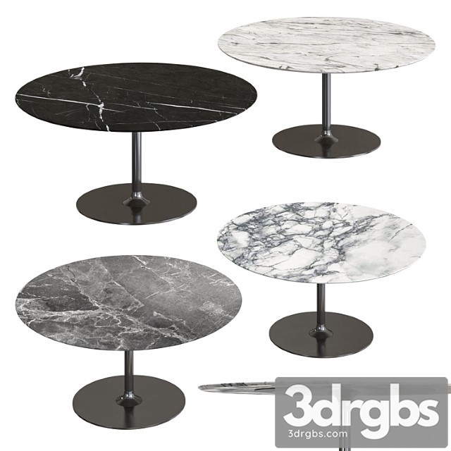 Minotti Oliver Dining Table 3dsmax Download - thumbnail 1