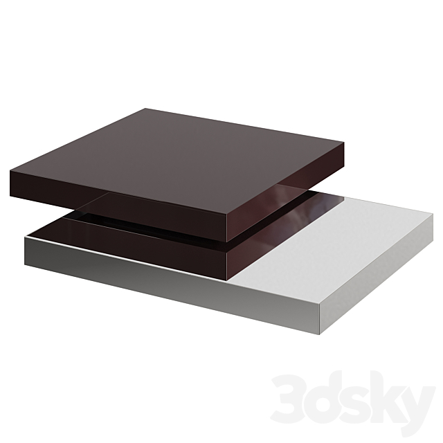 Minotti Solid Steel 3DS Max Model - thumbnail 2