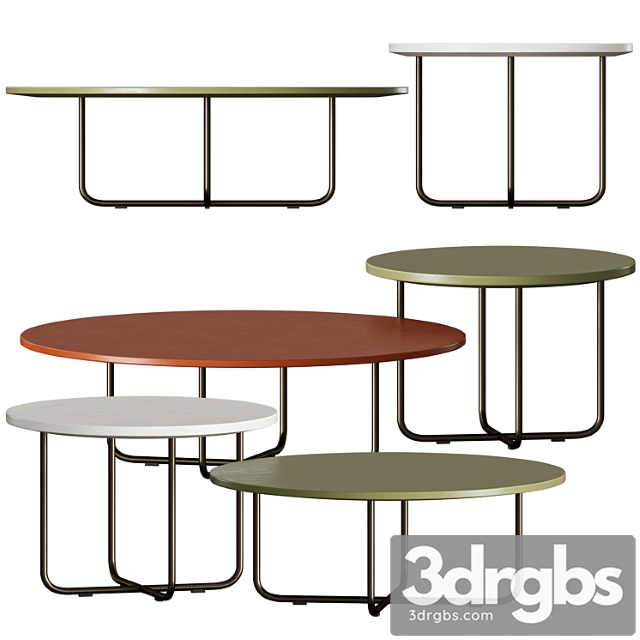 Minotti sunray meg table 2 3dsmax Download - thumbnail 1