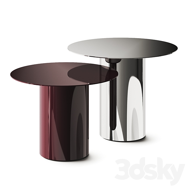 Minotti Tokie Coffee Table 3ds Max - thumbnail 1