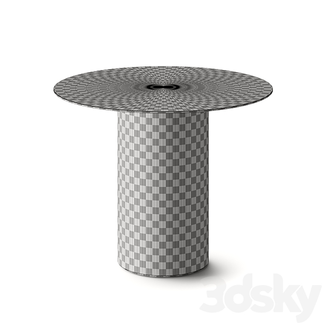 Minotti Tokie Coffee Table 3ds Max - thumbnail 3