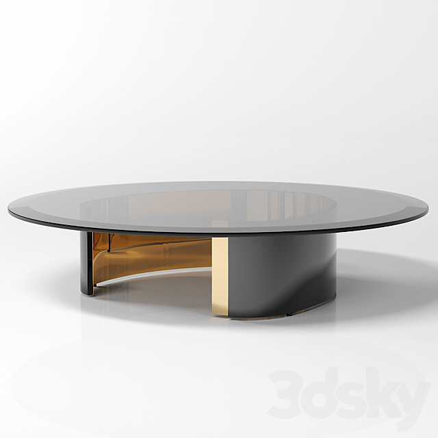 Minotti_Bangle Round coffee table 3DSMax File - thumbnail 1