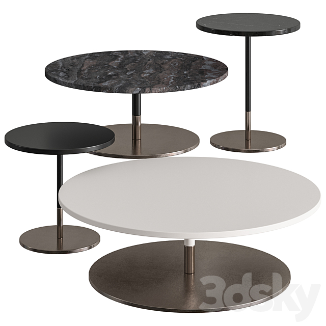 MisuraEmme Stiletto Coffee Tables 3DSMax File - thumbnail 1