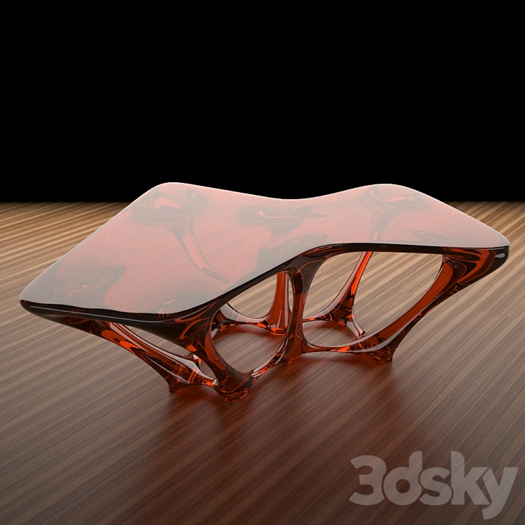 Modern Table 3DS Max - thumbnail 1