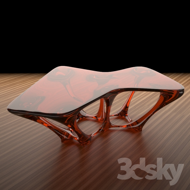 Modern Table 3DS Max - thumbnail 3