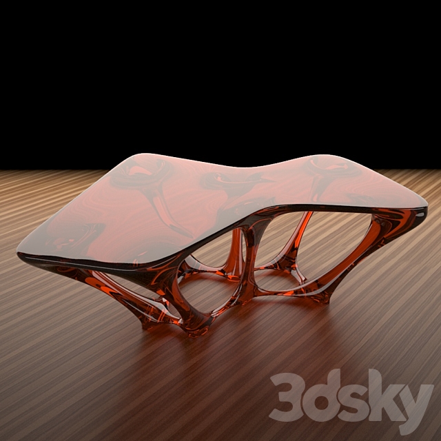 Modern Table 3DSMax File - thumbnail 1