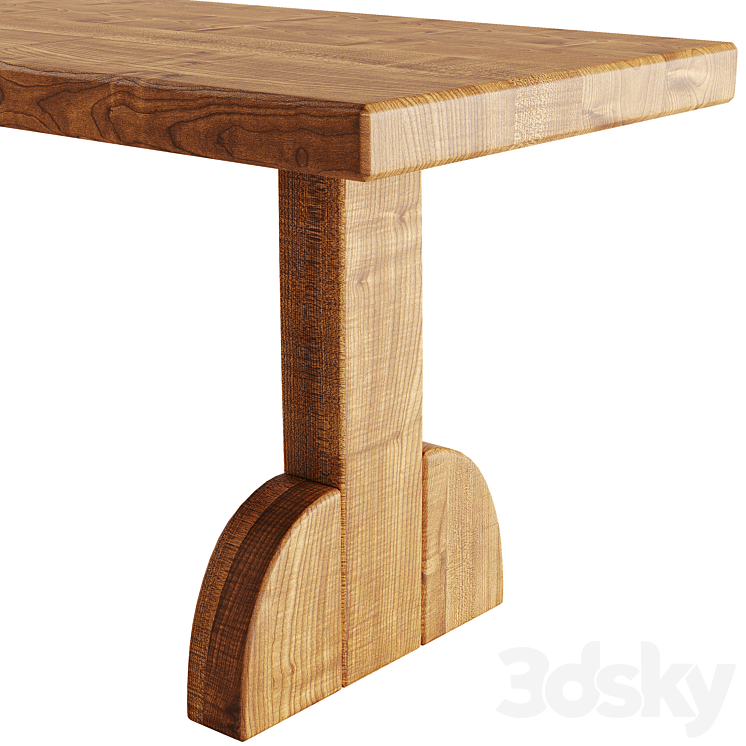 Modernity Table Sandhamn designed by Axel Einar Hjorth 3DS Max - thumbnail 2