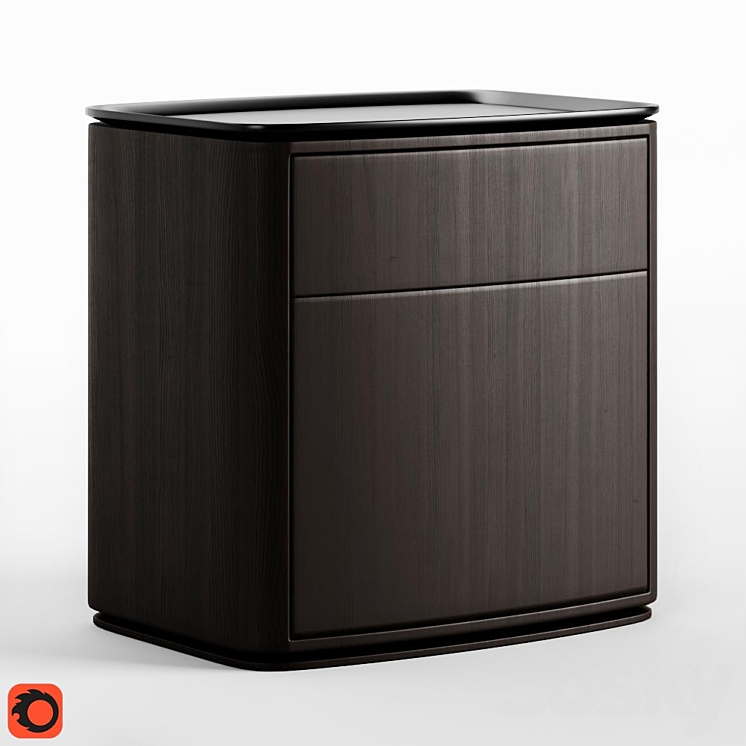 Molteni & C Side Table 3DS Max - thumbnail 1