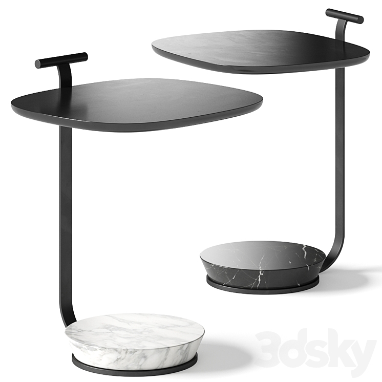 Molteni & C. Surf Coffee Table 3DS Max Model - thumbnail 1