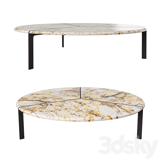 Monologue Tacchini Joaquim Coffee Table 3DSMax File - thumbnail 1