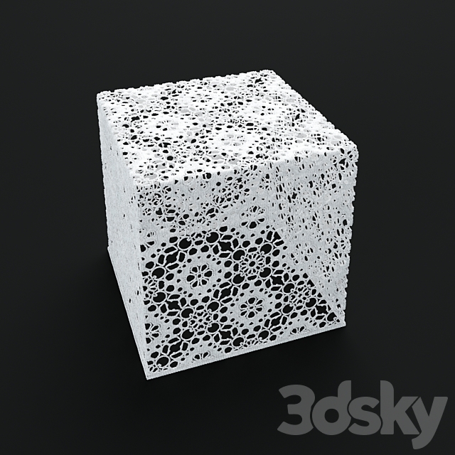 Mooi _ Crochet table 3ds Max - thumbnail 1