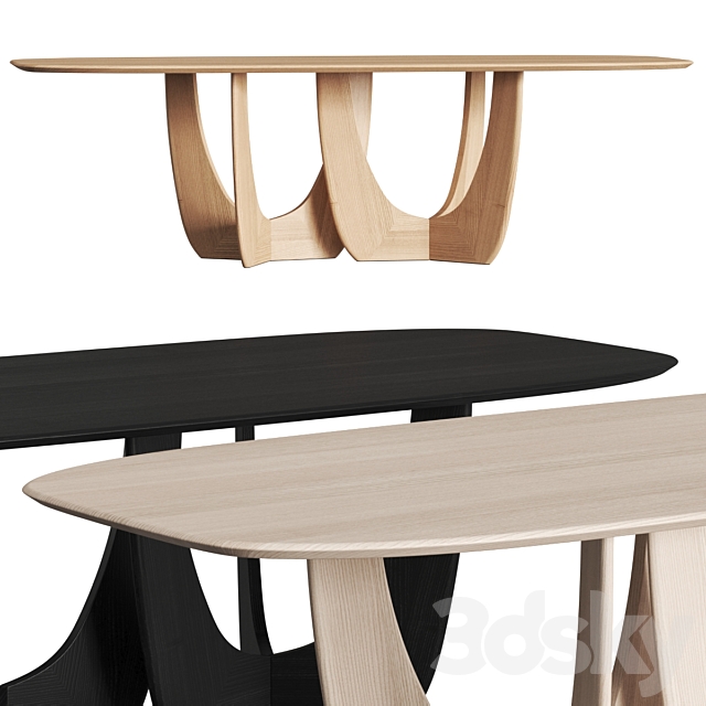 More Cala Dining Table 3DSMax File - thumbnail 1