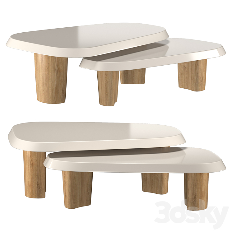 MULTILAQUE table 3DS Max Model - thumbnail 1