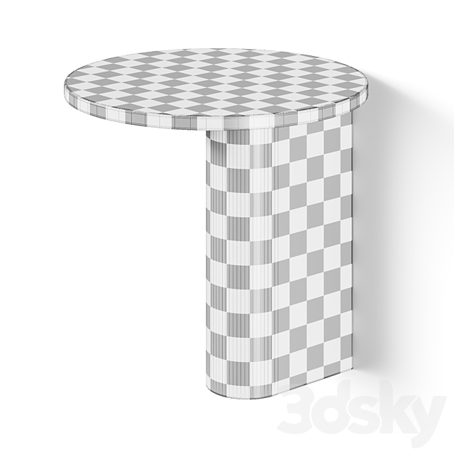 Mutina Rivington Coffee Tables 3ds Max - thumbnail 3