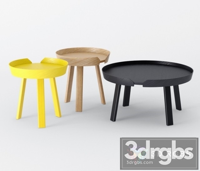 Muuto Table 3dsmax Download - thumbnail 1