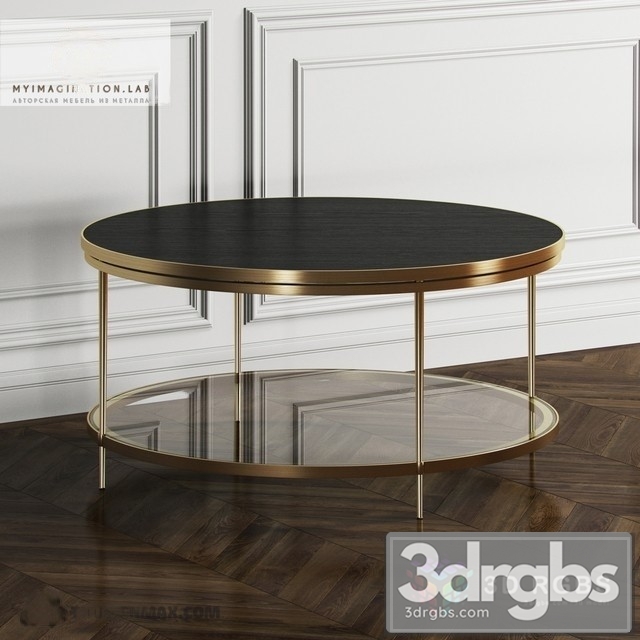 My Imagination Brass Table 3dsmax Download - thumbnail 1