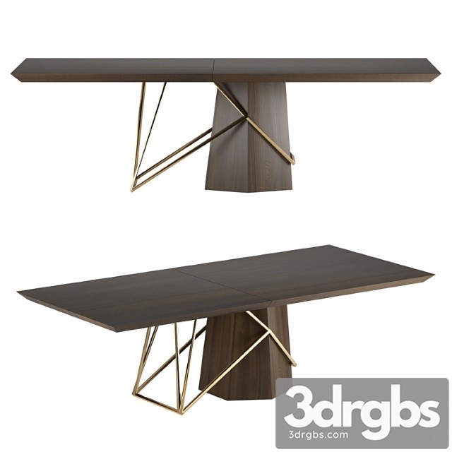 Nah Outline Dining Table 3dsmax Download - thumbnail 1