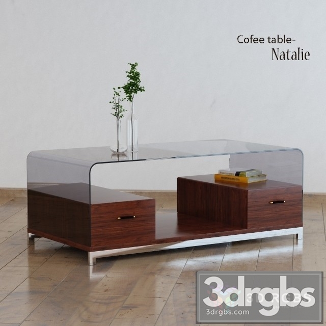 Natalie Cofe Table 3dsmax Download - thumbnail 1