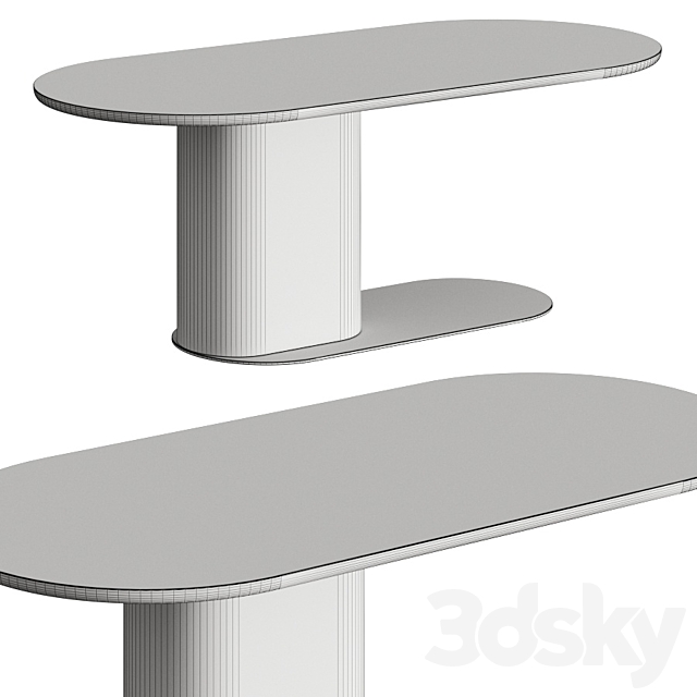 Natuzzi Ombra Dinning Table 3DSMax File - thumbnail 2