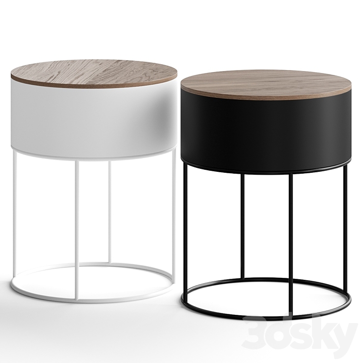 Nearby by Cosmo Coffee Side Table 3DS Max Model - thumbnail 1