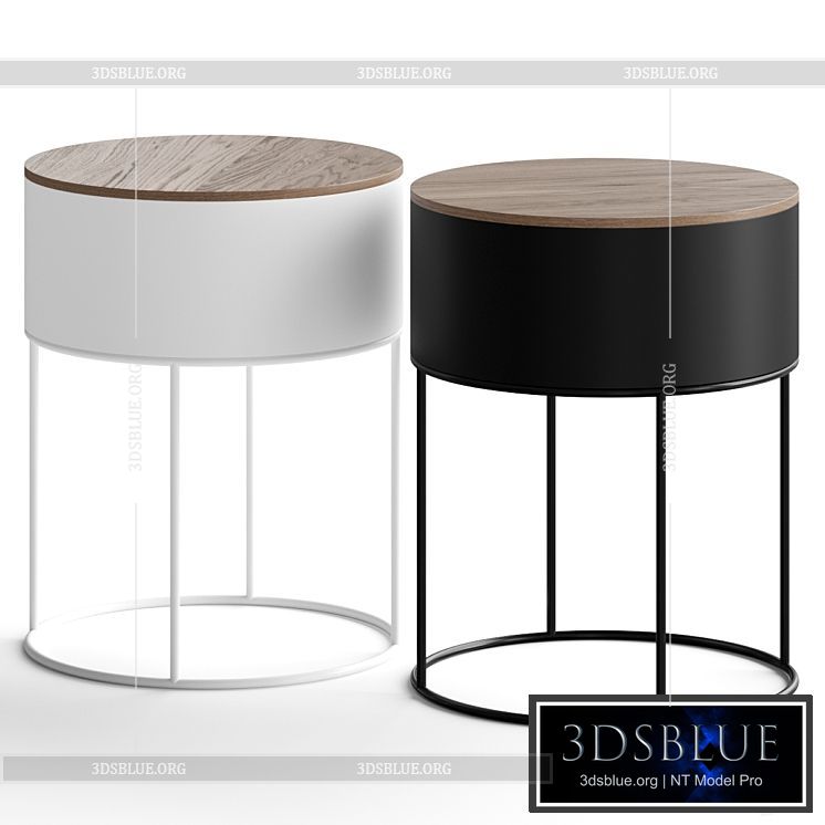 Nearby by Cosmo Coffee Side Table 3DS Max - thumbnail 3