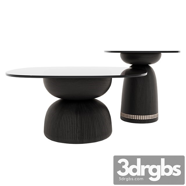 Nera Table Black Monica Forster Zanat 3dsmax Download - thumbnail 1