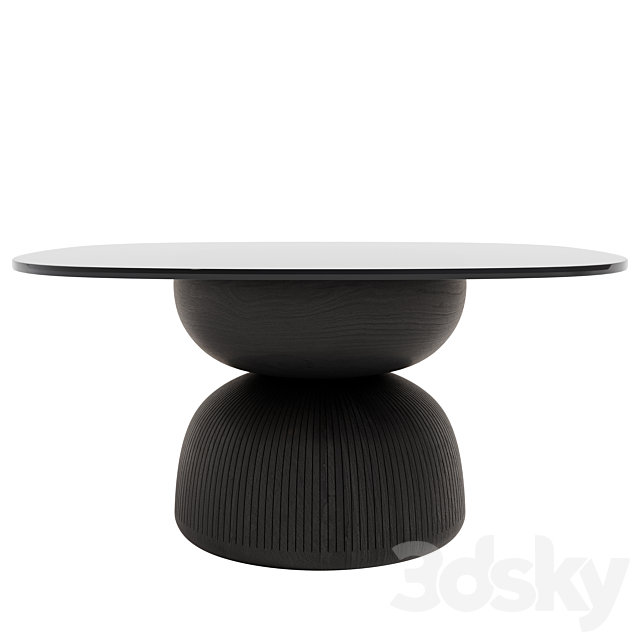 Nera Table Black Monica Forster Zanat 3DSMax File - thumbnail 4