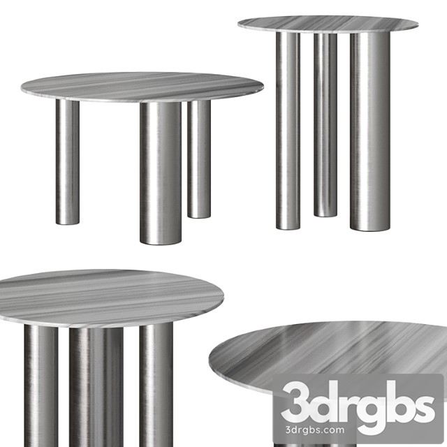 Noom brandt coffee tables 2 3dsmax Download - thumbnail 1