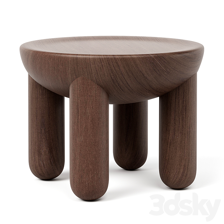 Noom Freyja Coffee Table 3DS Max Model - thumbnail 2