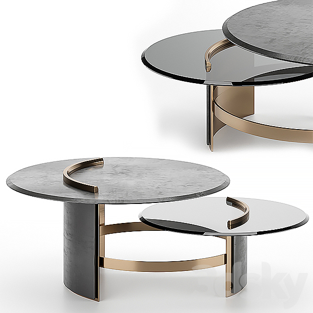 NORMAN CENTER TABLE 3DS Max Model - thumbnail 3