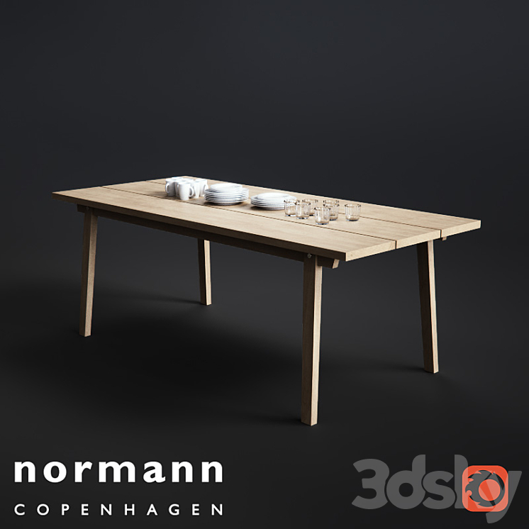 Normann Copenhagen Slice 3DS Max - thumbnail 1