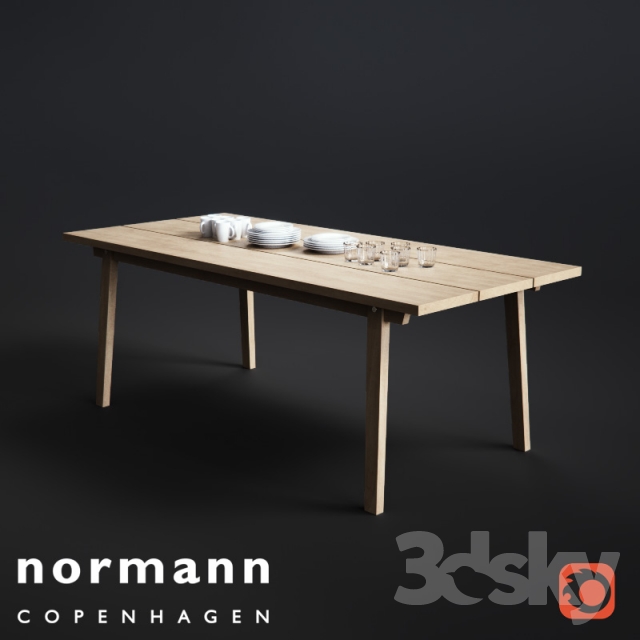 Normann Copenhagen Slice 3DS Max - thumbnail 3