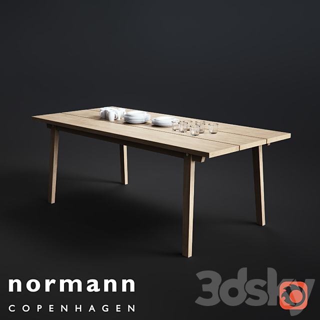 Normann Copenhagen Slice 3DSMax File - thumbnail 1