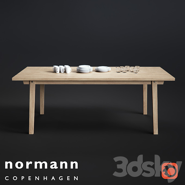 Normann Copenhagen Slice 3DSMax File - thumbnail 2